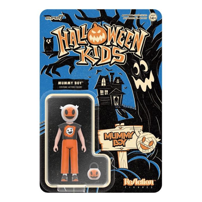 Halloween Kids ReAction Action Figure Mummy Boy Graphic Tee 10 cm   
