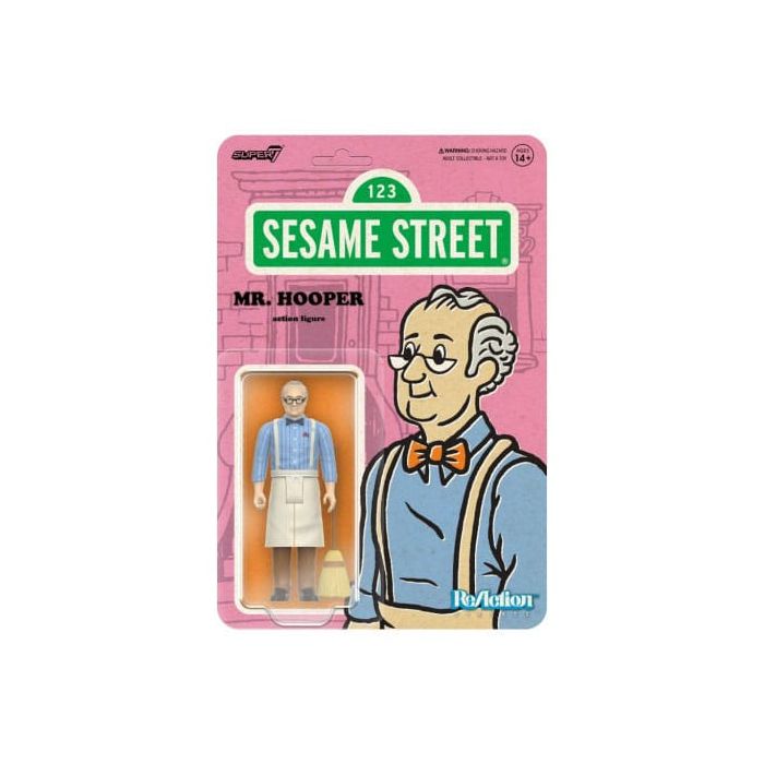 Sesame Street ReAction Action Figure Wave 03 Mr. Hooper 10 cm