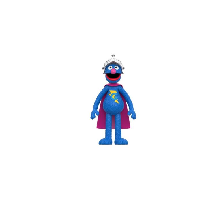 Sesame Street ReAction Action Figure Wave 03 Super Grover 10 cm         