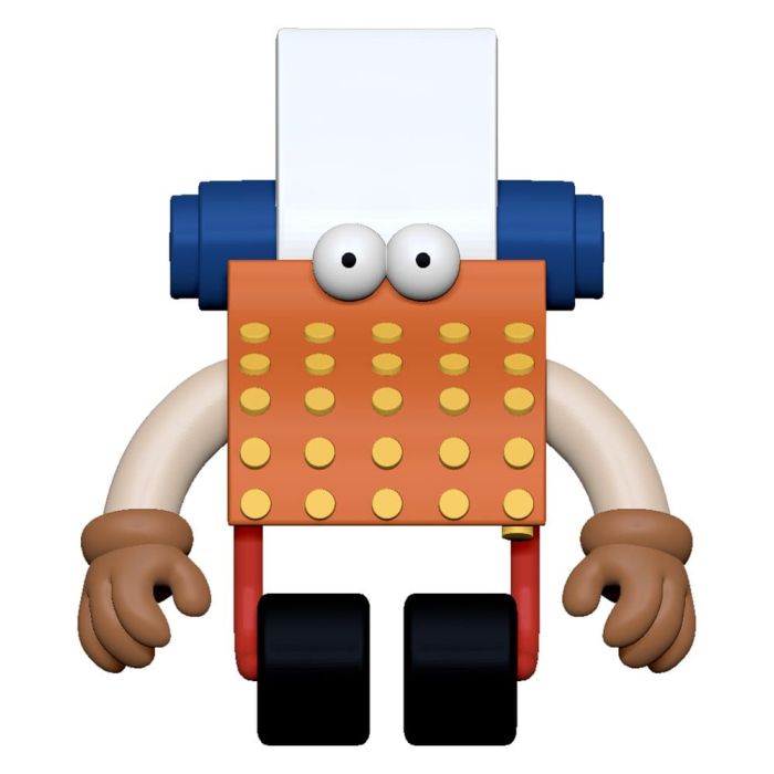 Sesame Street ReAction Action Figure Wave 06 Typewriter Guy 10 cm