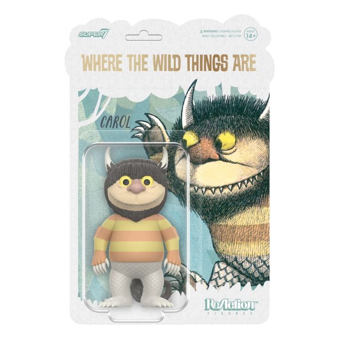 Where The Wild Things Are ReAction Action Figure Wave 01 Carol (Monster) 10 cm              