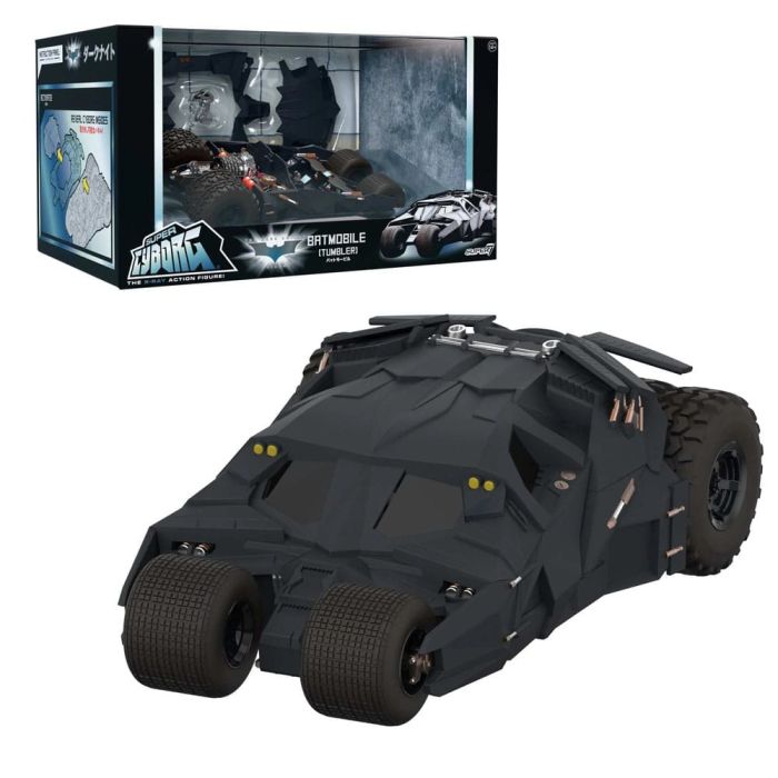Batman 1989 Super Cyborg Vehicle Batmobile Tumbler (Full Color) 33 cm  