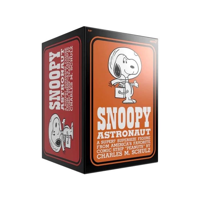 Peanuts Supersize Vinyl Action Figure Snoopy Spacesuit Orange 30 cm