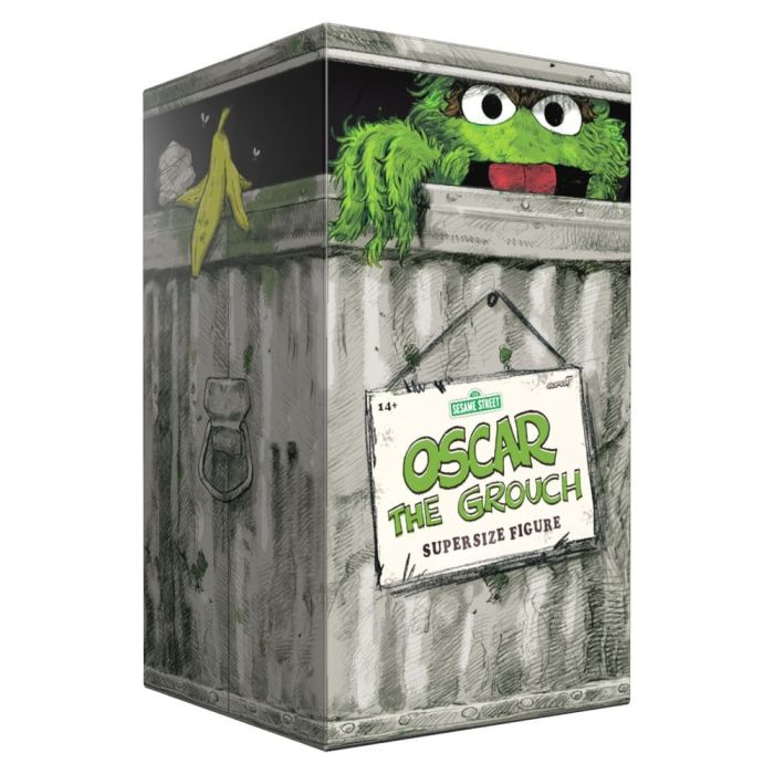 Sesame Street SuperSize Vinyl Figure Oscar The Grouch