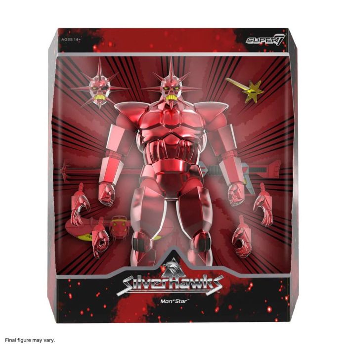 SilverHawks Ultimates Action Figure Mon*Star Metallic Vac Metal 18 cm