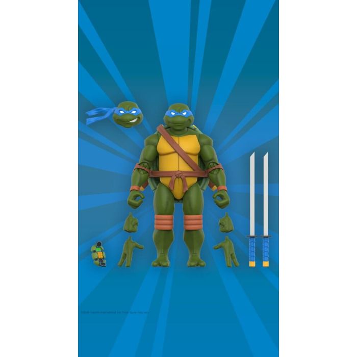 Teenage Mutant Ninja Turtles Ultimates Action Figure Wave 12 Leonardo 18 cm