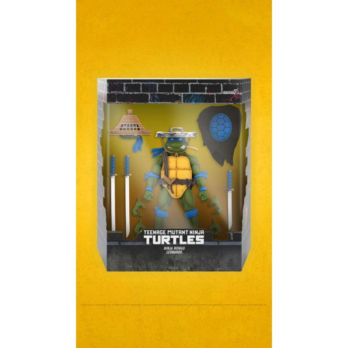 Teenage Mutant Ninja Turtles Ultimates Action Figure Ninja Nomad Leonardo 18 cm