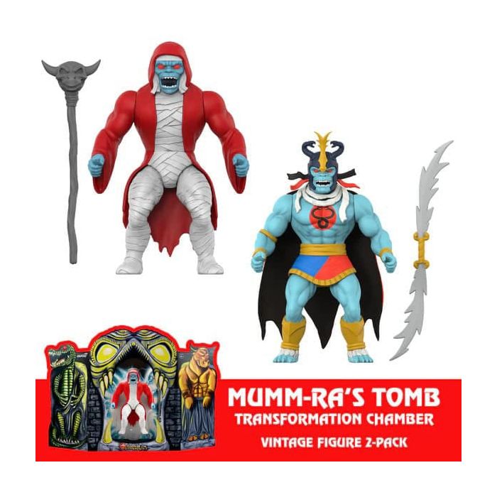 Thundercats Vintage Collection Action Figures 2-Pack Mumm-Ra's Tomb 14 cm