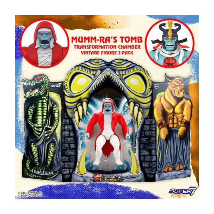 Thundercats Vintage Collection Action Figures 2-Pack Mumm-Ra's Tomb 14 cm