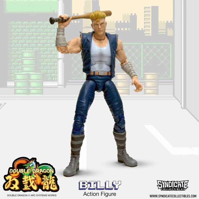 Double Dragon Deluxe Action Figure 1/12 Billy 18 cm     