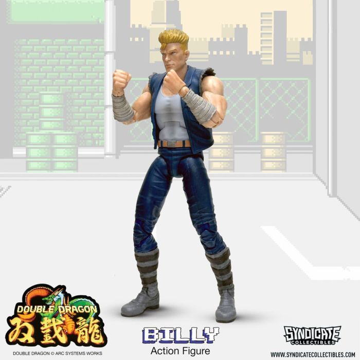 Double Dragon Deluxe Action Figure 1/12 Billy 18 cm     