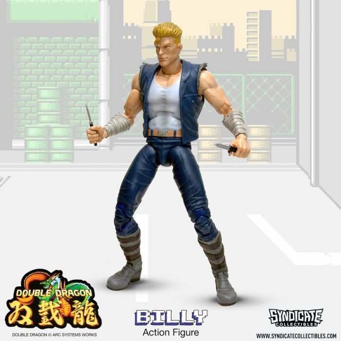 Double Dragon Deluxe Action Figure 1/12 Billy 18 cm     