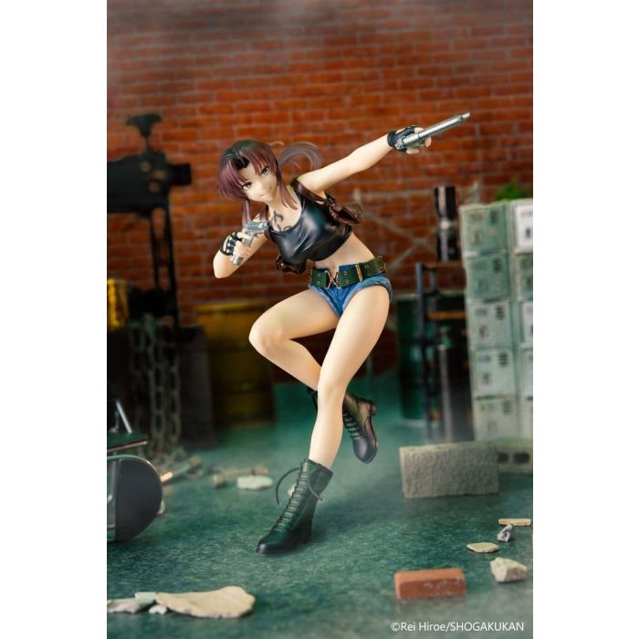 Black Lagoon Vivit PVC Statue Revy 16 cm          