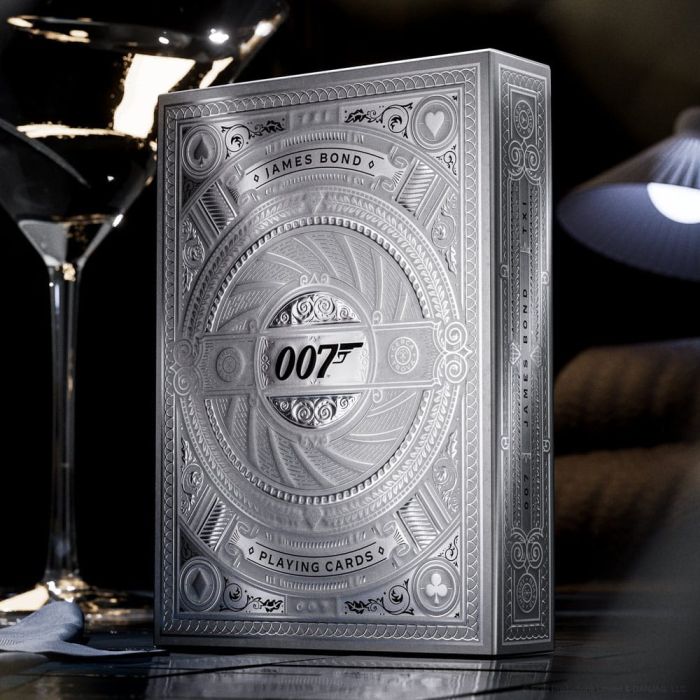 James Bond Playing Cards Silver Edition 