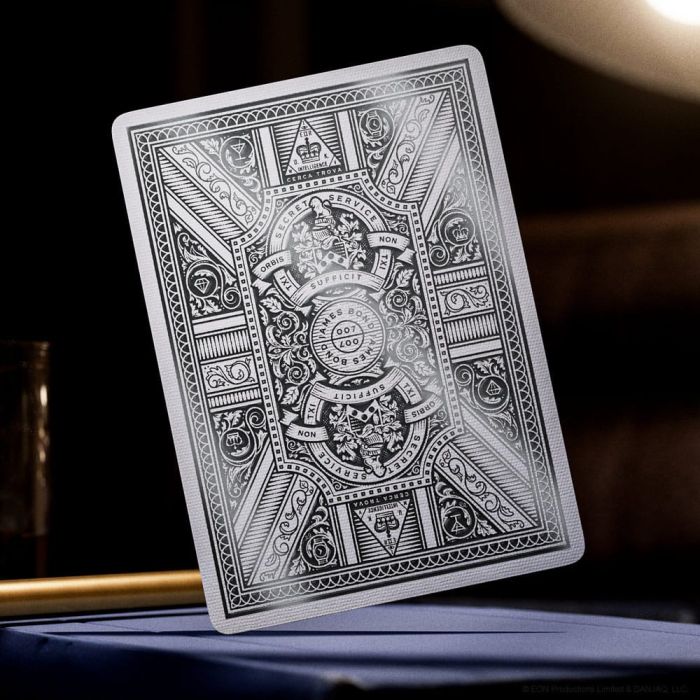 James Bond Playing Cards Silver Edition 
