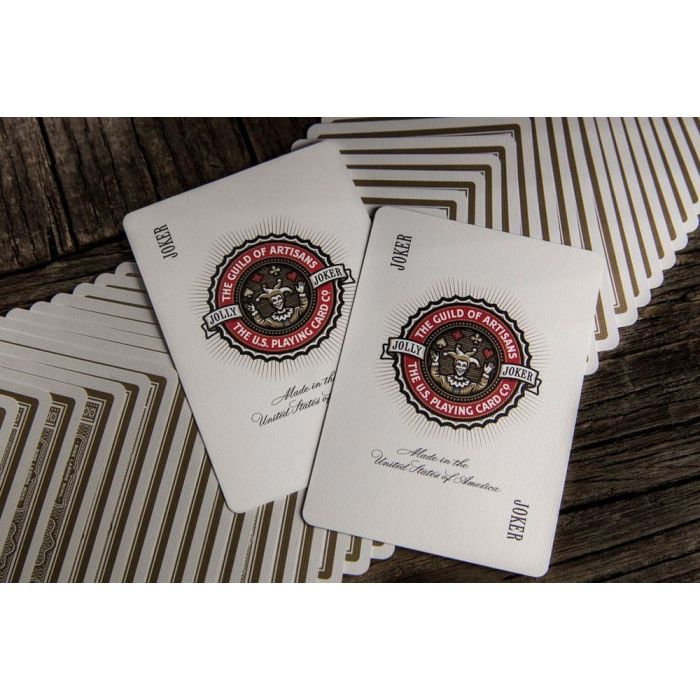 Artisan Playing Cards White