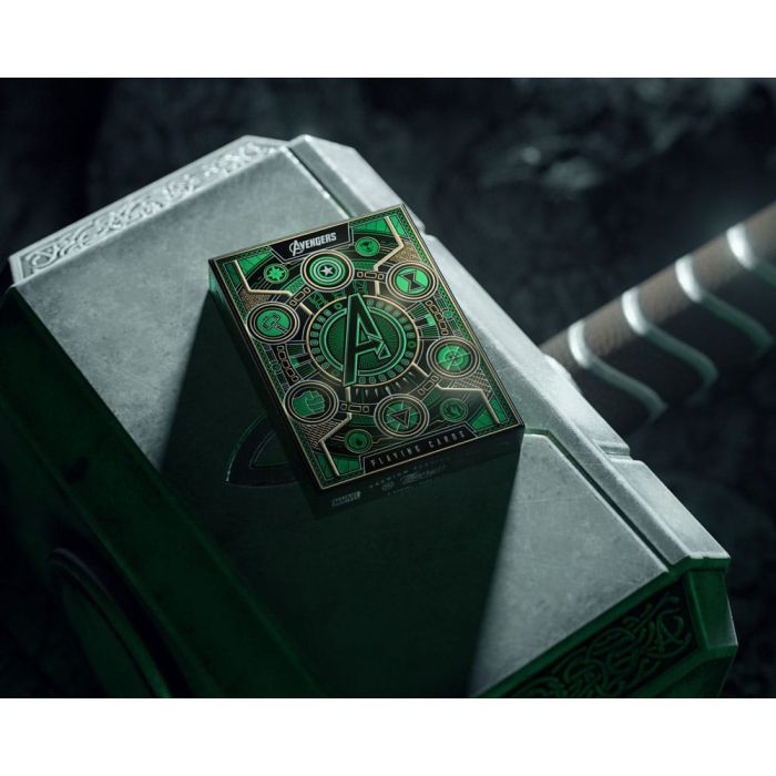 Avengers - The Infinity Saga Playing Cards Green Version