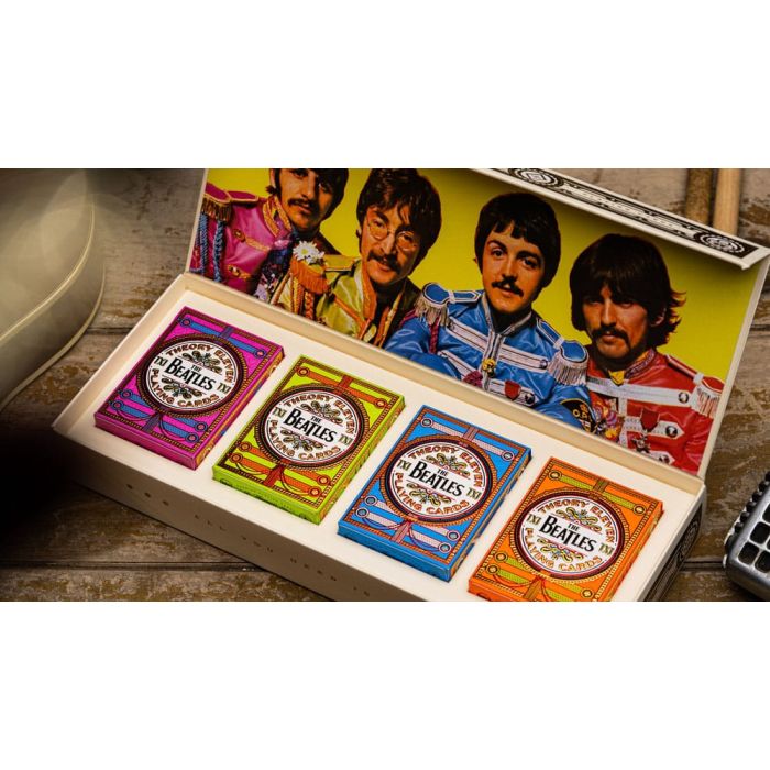 The Beatles Playing Cards Box Set (4 Decks)