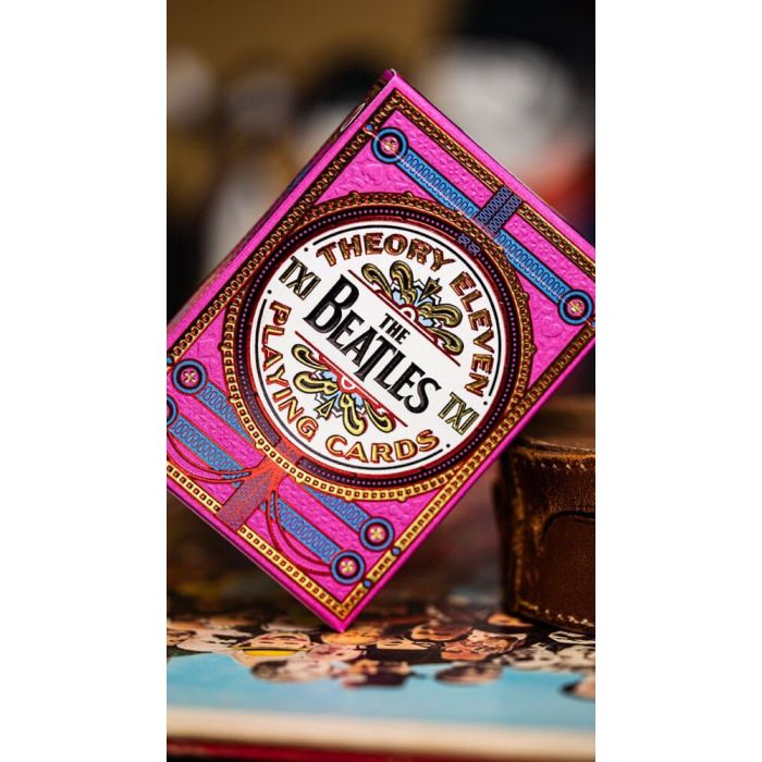 The Beatles Playing Cards Pink Version