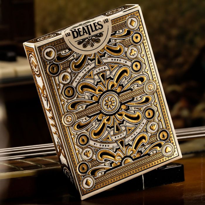 The Beatles Playing Cards White Special Edition 