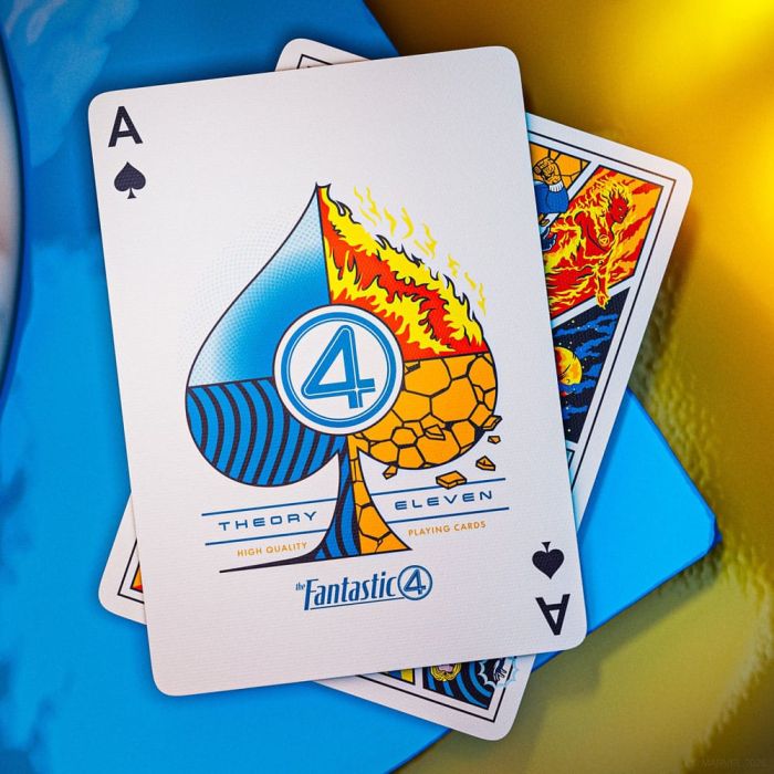 Fantastic Four Playing Cards FANT4STIC