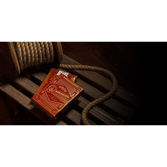 Monarchs Playing Cards Red