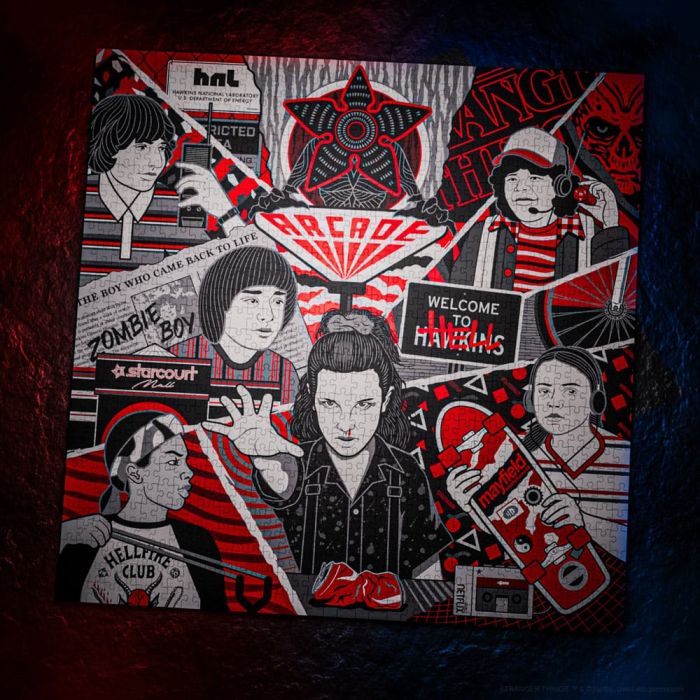 Stranger Things multi-dimensional puzzle (1000 pieces) 