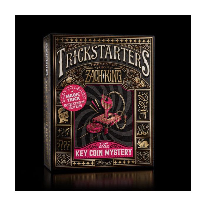 Trickstarters by Zach King Magic Trick Box The Key Coin Mystery