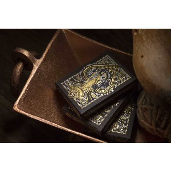 Tycoon Playing Cards Black