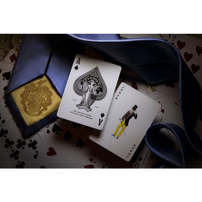 Tycoon Playing Cards Blue