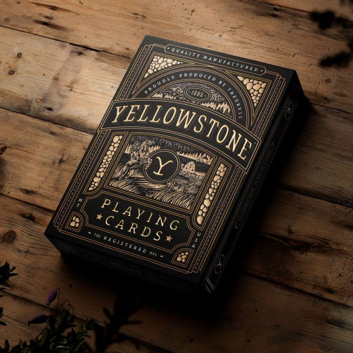 Yellowstone Playing Cards 