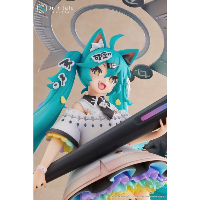 Hatsune Miku x Naoki Saito PVC Statue 1/7 My Figure Making! The Painter Ver. 34 cm 