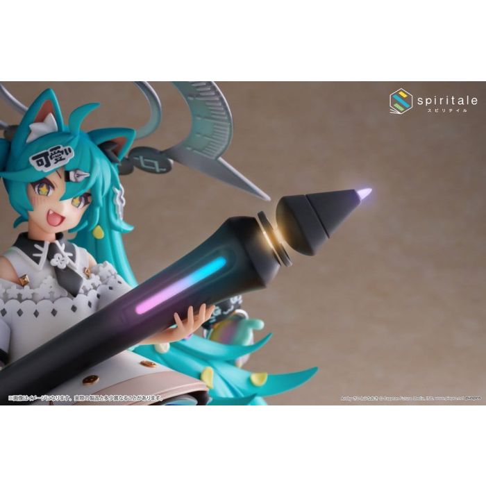 Hatsune Miku x Naoki Saito PVC Statue 1/7 My Figure Making! The Painter Ver. 34 cm 