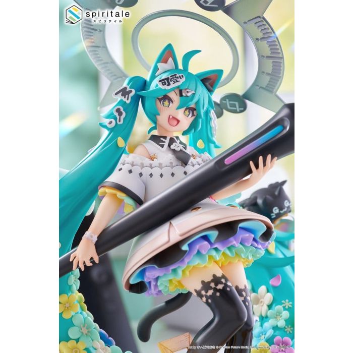Hatsune Miku x Naoki Saito PVC Statue 1/7 My Figure Making! The Painter Ver. 34 cm 
