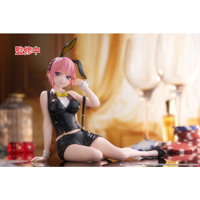 The Quintessential Quintuplets 3 PVC Statue Desktop Cute Figure Ichika Nakano Bunny Ver. 13 cm     