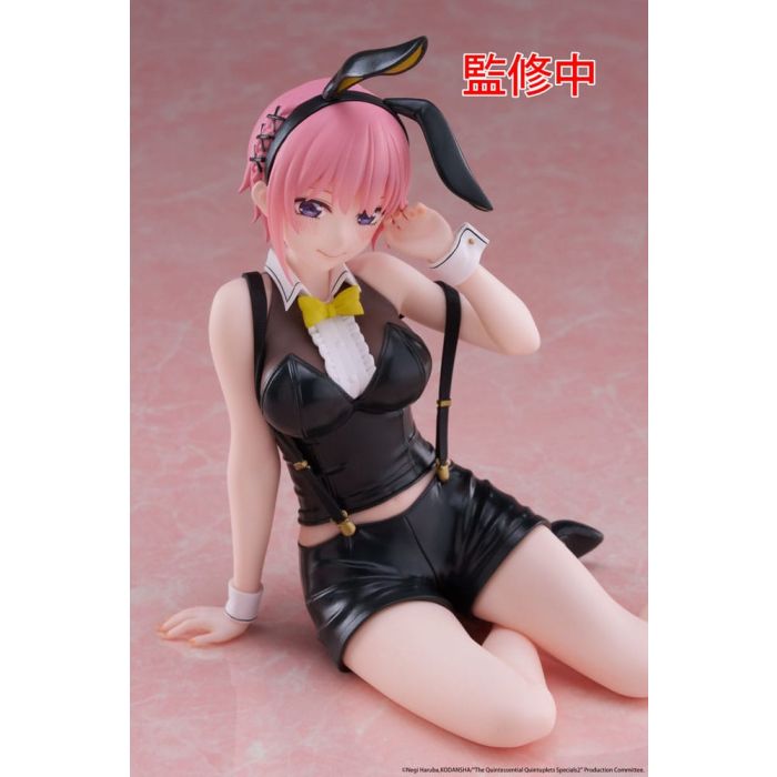 The Quintessential Quintuplets 3 PVC Statue Desktop Cute Figure Ichika Nakano Bunny Ver. 13 cm     