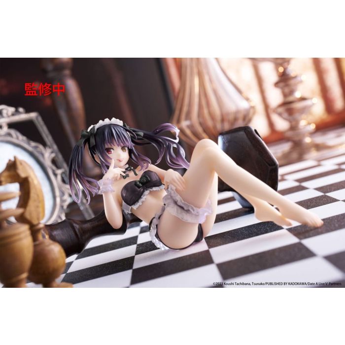 Date A Live IV PVC Statue Aqua Float Girls Figure Kurumi Tokisaki Renewal Edition 10 cm