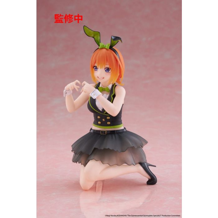 The Quintessential Quintuplets 3 PVC Statue Desktop Cute Figure Yotsuba Nakano (Bunny Ver.) 13 cm