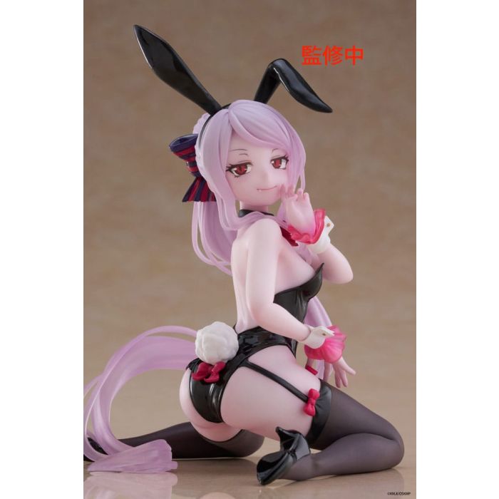 Overlord PVC Statue Desktop Cute Figure Shalltear Bunny Ver. 13 cm    