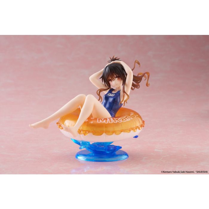 To Love-Ru Darkness Aqua Float Girls PVC Statue Mikan Yuki 10 cm