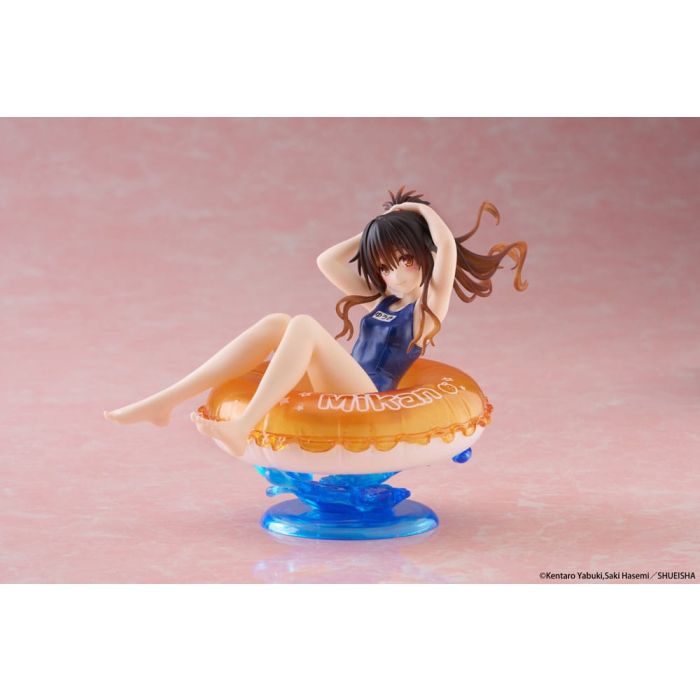To Love-Ru Darkness Aqua Float Girls PVC Statue Mikan Yuki 10 cm