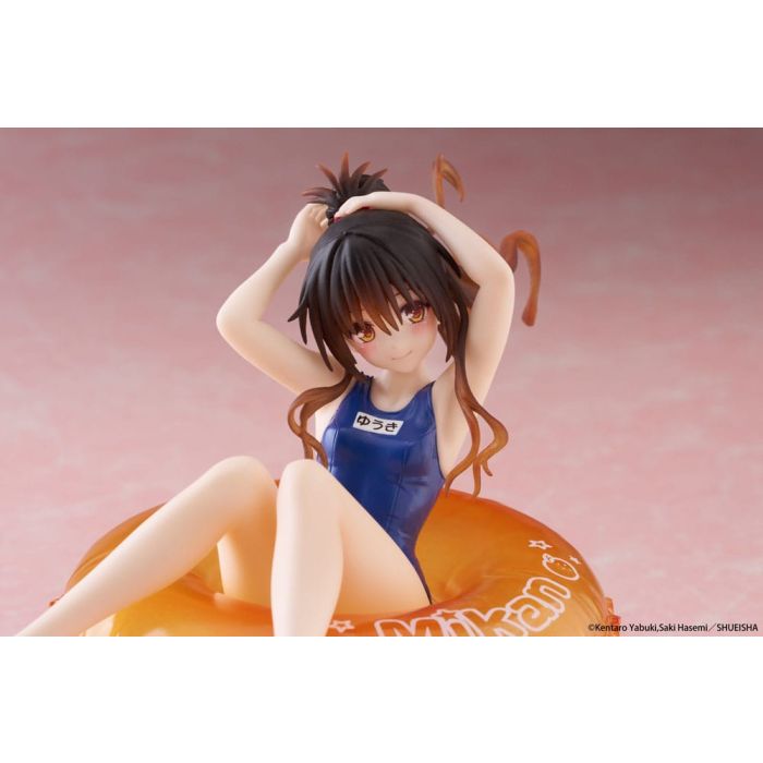 To Love-Ru Darkness Aqua Float Girls PVC Statue Mikan Yuki 10 cm