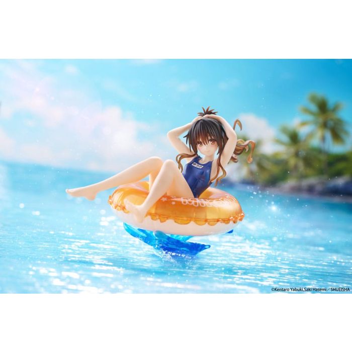 To Love-Ru Darkness Aqua Float Girls PVC Statue Mikan Yuki 10 cm