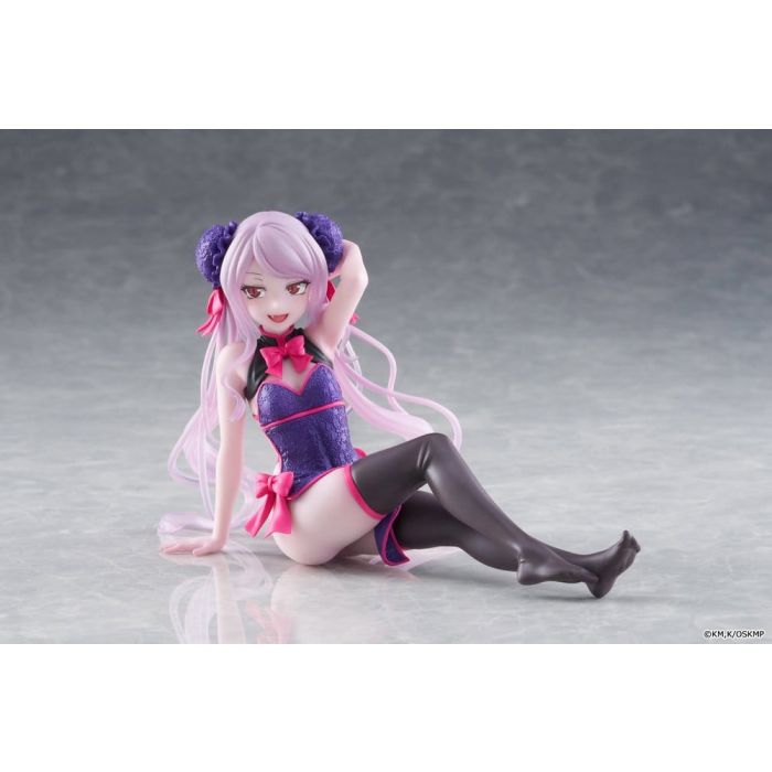 Overlord Desktop Cute PVC Statue Shalltear Chinese Dress Ver. 13 cm