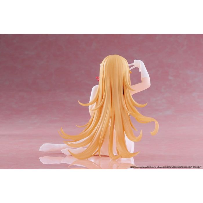 A Certain Scientific Railgun PVC Statue Desktop Cute Figure Misaki Shokuho Chinese Dress Ver. 13 cm
