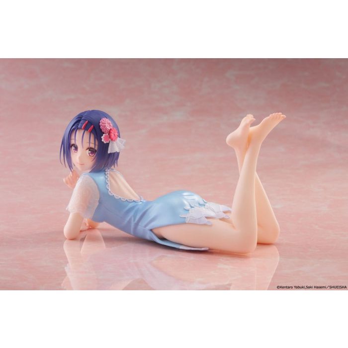 To Love-Ru Darkness PVC Statue Desktop Cute Figure Haruna Sairenji (China Dress Ver.) 13 cm           