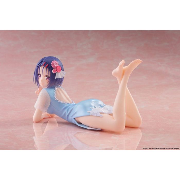 To Love-Ru Darkness PVC Statue Desktop Cute Figure Haruna Sairenji (China Dress Ver.) 13 cm           