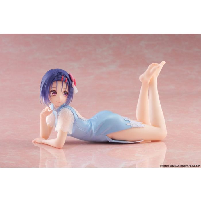 To Love-Ru Darkness PVC Statue Desktop Cute Figure Haruna Sairenji (China Dress Ver.) 13 cm           