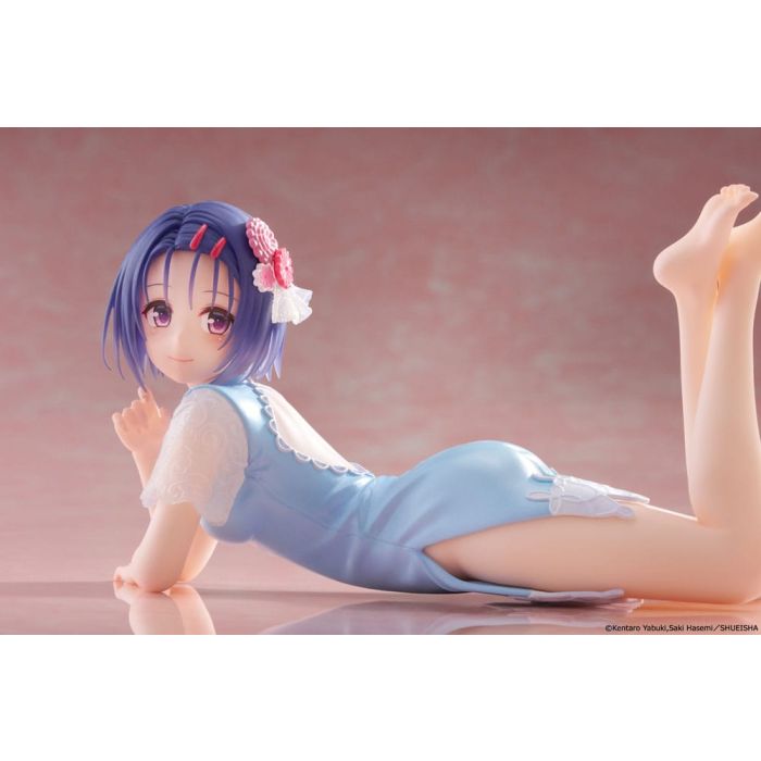 To Love-Ru Darkness PVC Statue Desktop Cute Figure Haruna Sairenji (China Dress Ver.) 13 cm           