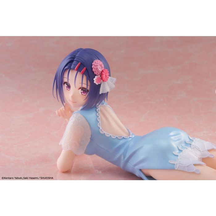 To Love-Ru Darkness PVC Statue Desktop Cute Figure Haruna Sairenji (China Dress Ver.) 13 cm           